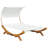 Outdoor Wood Chaise Lounge-1996410394