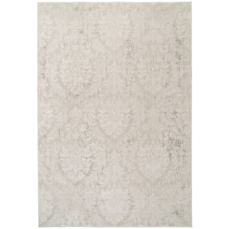Tapis ivoire / beige Tyngsborough, Rectangle 3 pi 11 po x 5 pi 7 po