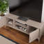 Harrington 2 Door TV Unit with Open Shelves-114867374