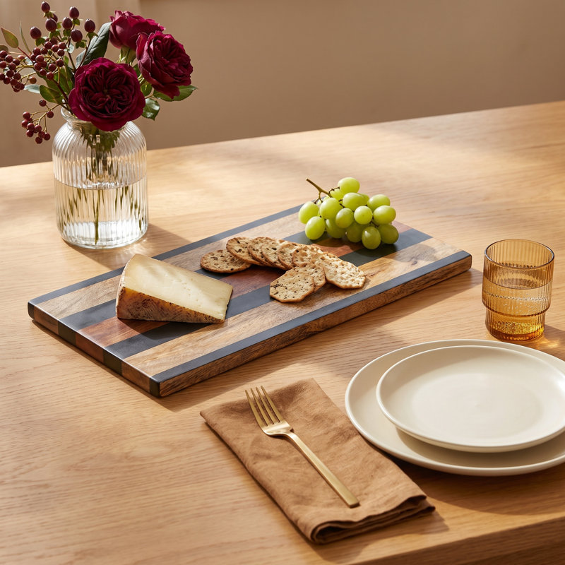 Joss & Main Val Wood Cheese Board