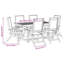 Outdoor Table Set-101510702-130784612-130784614