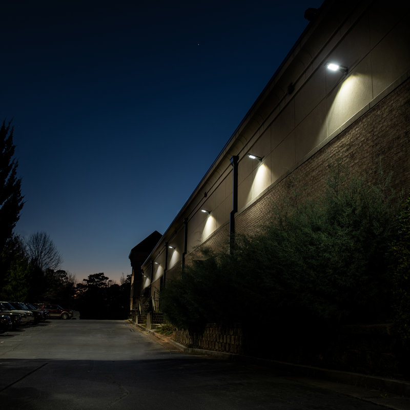  1620 Lumens Solar Powered Dusk to Dawn Area Light with Motion Sensing and Timer