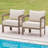 5-person Outdoor Seating Group With Cushions-1570276296