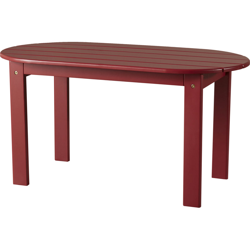 Table basse Langport, Rouge