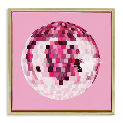 Dazzling Pink Disco Ball