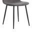 Ensemble de table et chaises, ensemble de table de salle à manger en MDF à motif marbré - 4 chaises, convient à la cuisine et à la salle à manger
