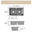MEJE 31.5-Inch 304 Stainless Steel Kitchen Sink, The MEJE kitchen sink series have a fresh.