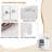 Bathroom Floor Cabinet Freestanding Storage Organizer With 2 Doors Open Compartment -346563091