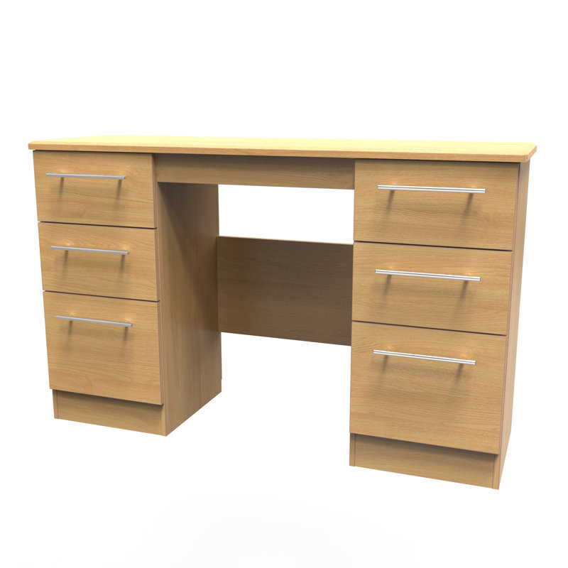 Fully Assembled Lyndale Dressing Table, English Oak