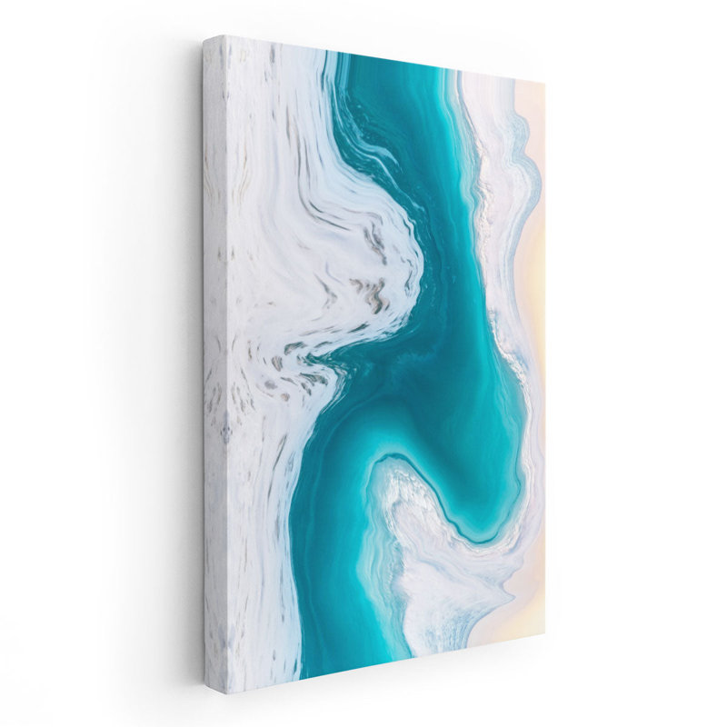 «Abstract Water 1», reproduction d'art sur toile, H 24 po x l 16 po