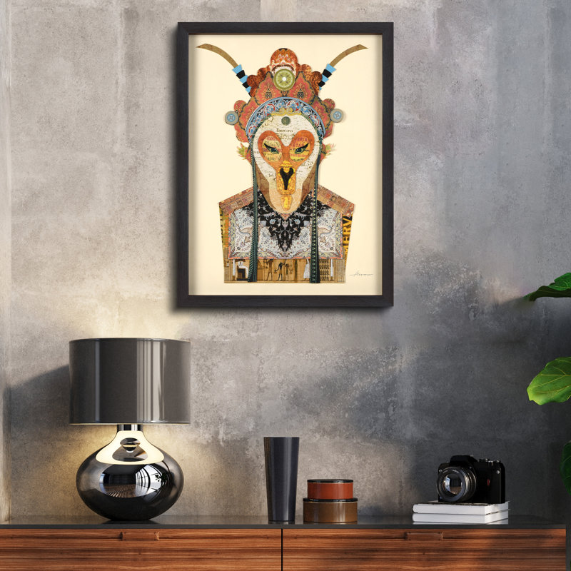 « pékin opera mask #1 », impression