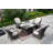 Aliaga 4 - Person Patio Dining Set Square Table with Cushions Included