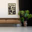 «Dark Expressionist Scene», art mural classique rétro abstrait-129090502