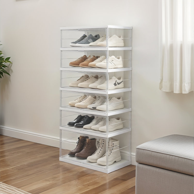 6 Pair Shoe Storage Box