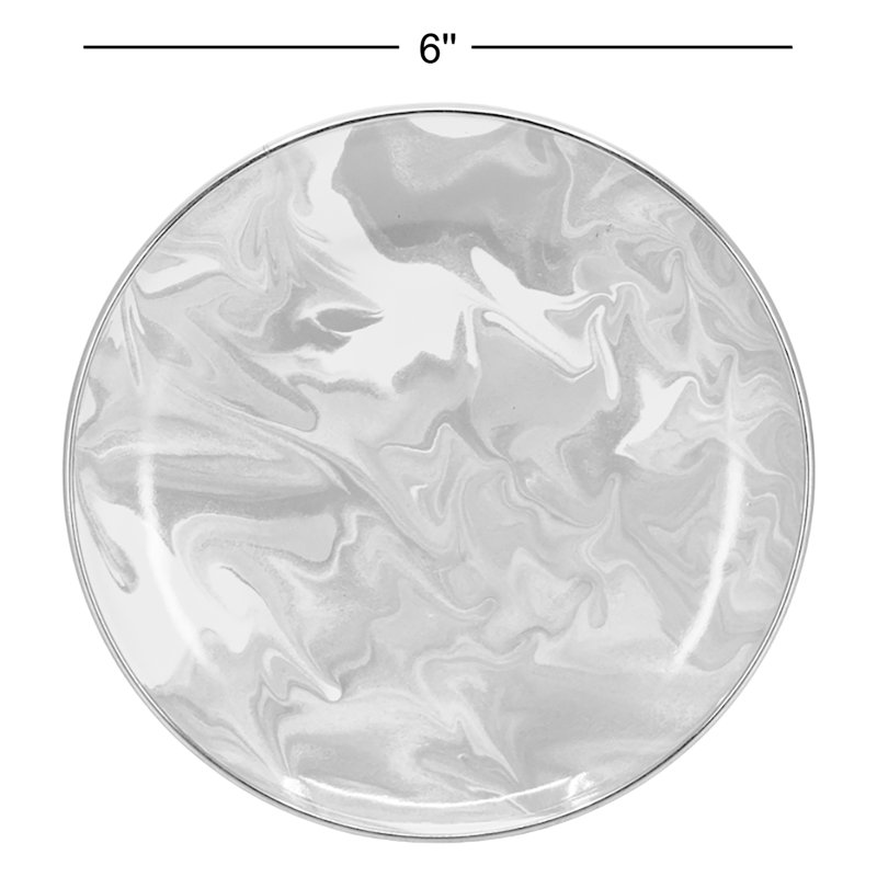 Modern Monet 6'' Handmade Appetizer Plate