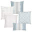 Sky Coordinated Set of 2 Indoor & Outdoor Throw Pillows-220017282