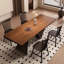 Table de salle à manger en bois massif de style Mid-Century français-333794621