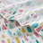 Cotton Flannel Printed Sheet Set White Holiday Trees-122818087