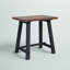 Petit bureau en bois massif industriel Adam-1699696316