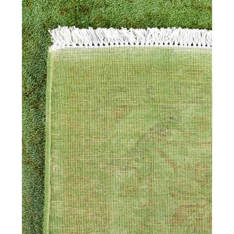 Tapis unique en laine 4 pi 9 po x 6 pi 7 po Huckstep