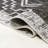 Senza Diamond Tribal Medallion Black/Ivory Indoor/Outdoor Rug-1902531321