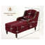 Chaise longue rembourrée avec poches latérales-1952350456