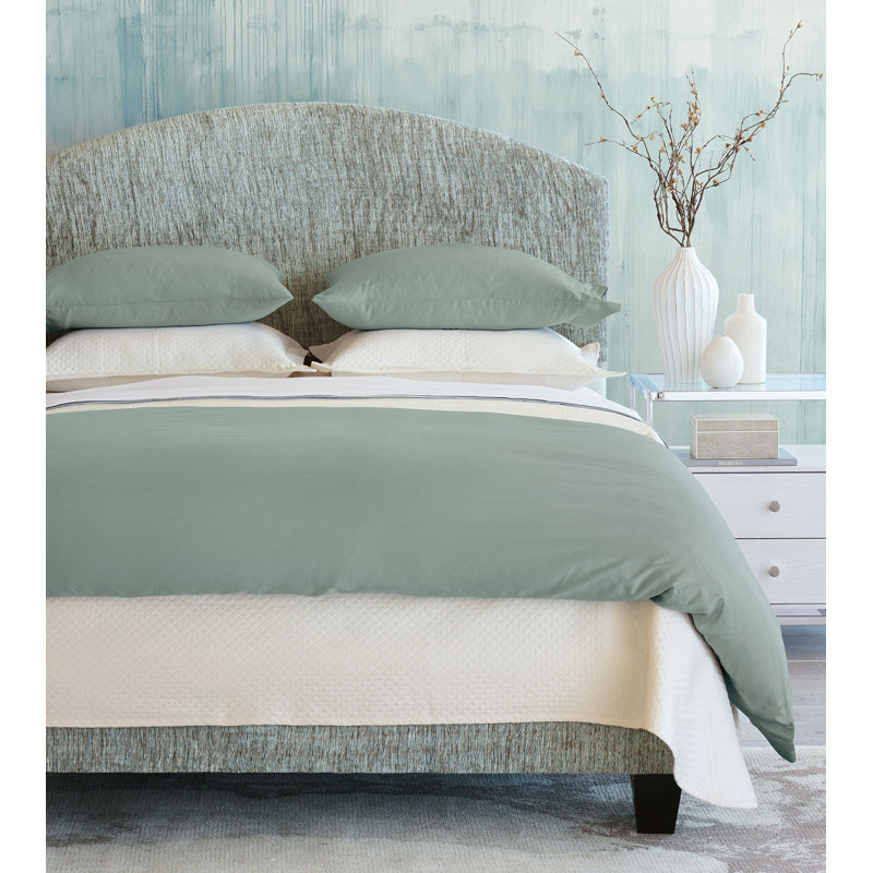 Housse de couette réversible en coton Deluca, Housse de couette pour très grand lit, Mer