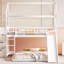 Lit superposé avec glissade, lit maison avec glissade-45902764