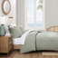 Tommy Bahama Harbor Palm Cotton Green Duvet Cover Set-1130423763