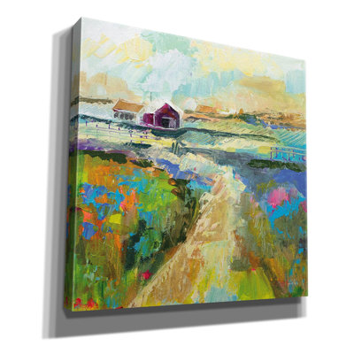 «The Pasture» par Jeanette Vertentes, art mural sur toile