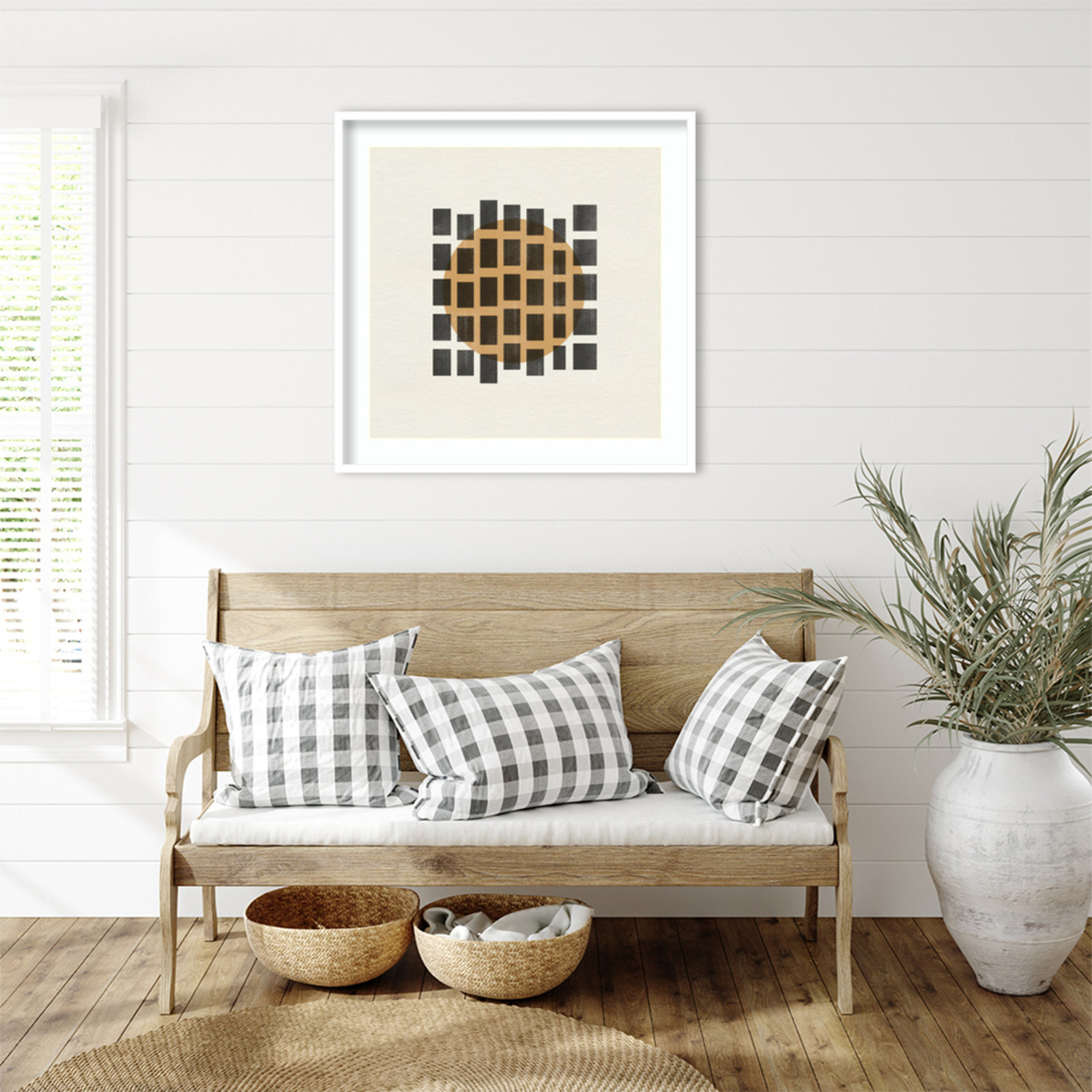 Giese "Paper Object No. 8" Print, White, 33" H x 33" W