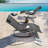 Tyshika Outdoor Metal Chaise Lounge-1701863029