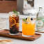 Ensemble de 8 verres rétro - 4 verres à gin 12 oz, 4 verres à whisky 14 oz, verres à cocktail en verre côtelé, idéaux pour le vin, le jus, l'eau, la tasse à café glacée, le whisky, les verres mixtes