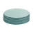 Glass Round 6 Piece Coaster Set