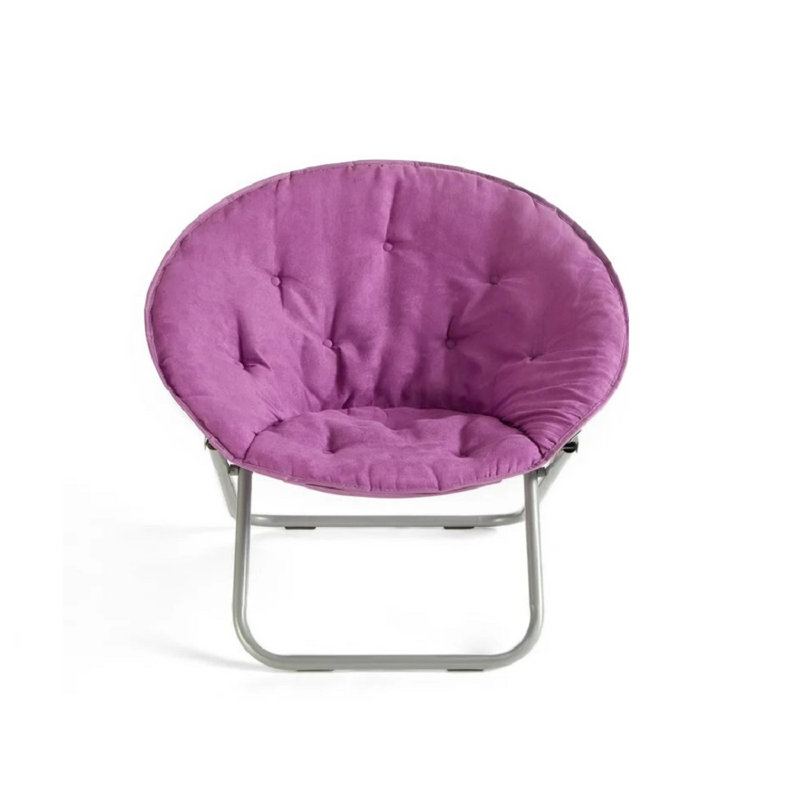 Fauteuil à soucoupe Bonaparte, Mauve