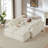 Modern corduroy cloud sofa-421755153
