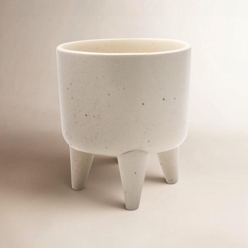 Omari Ceramic Decorative Bowl 1, Cream