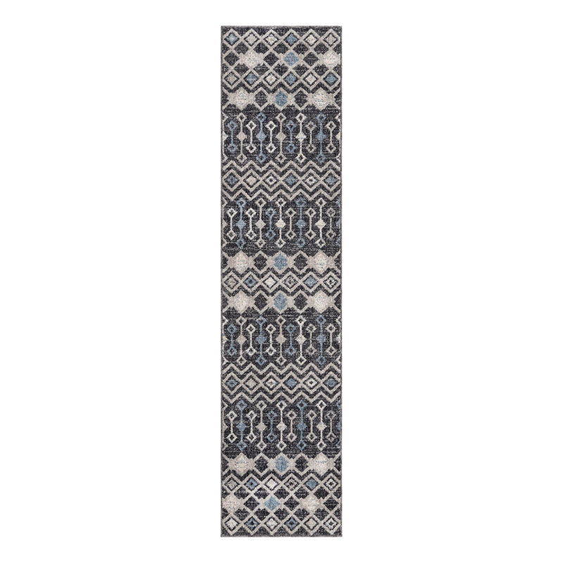 Barnkine Geometric Indoor Rug, Runner 2' x 8'