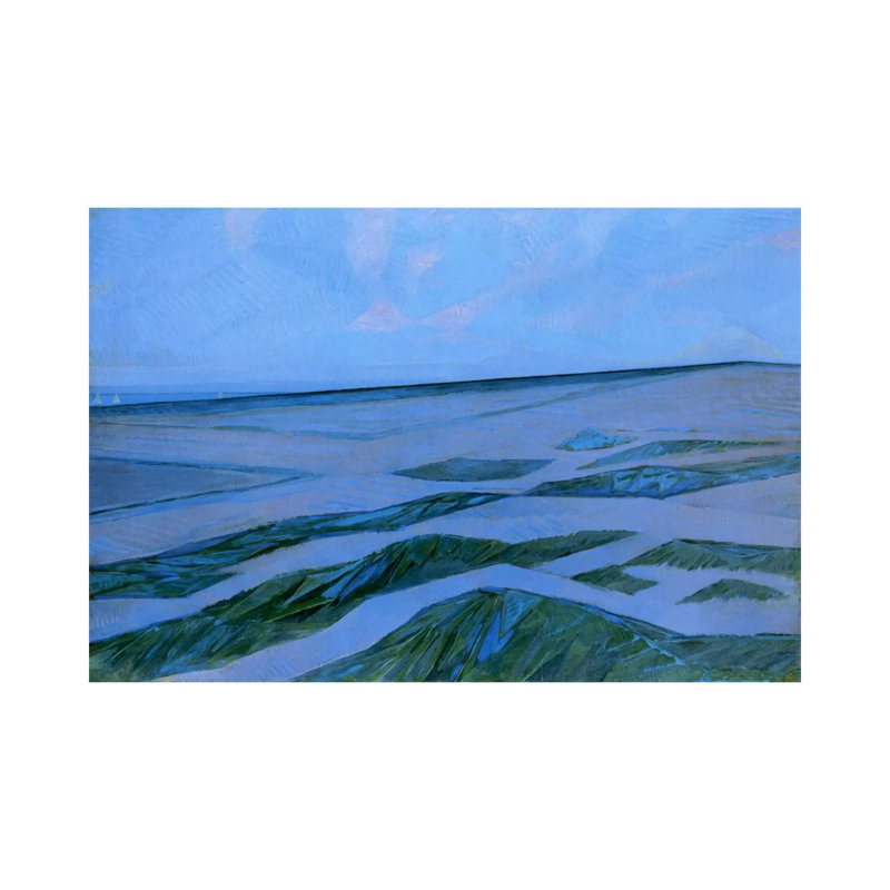 Dune Landscape, 1912 by Piet Mondrian - Wrapped Canvas Gallery-Wrapped Canvas Giclée, 152.5 cm H x 101.5 cm W