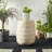 18.5"H Multi-Functional MGO Faux Travertine Garden Stool Or Planter Stand Or Accent Table