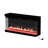 Fireplace TV Stand with LED Lights