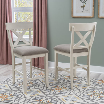 Chaise d'appoint rembourrée en laine Danian