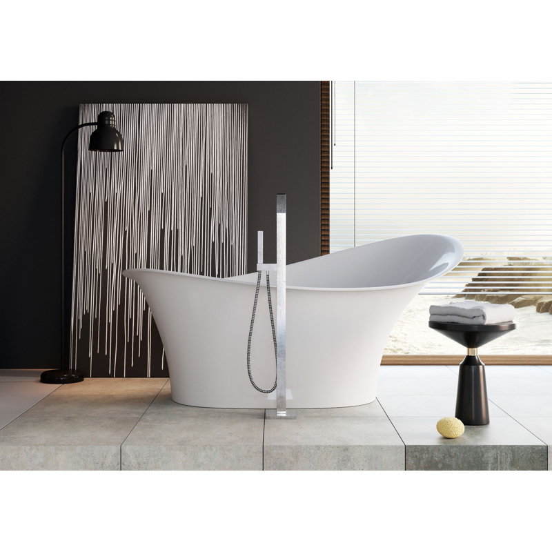1750mm x 825mm Soaking Acrylic Bathtub