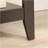 Desk, Brown Finish