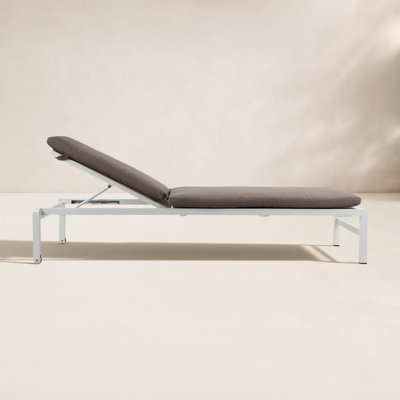 Hermon 31 " Patio Chaise Lounge Set