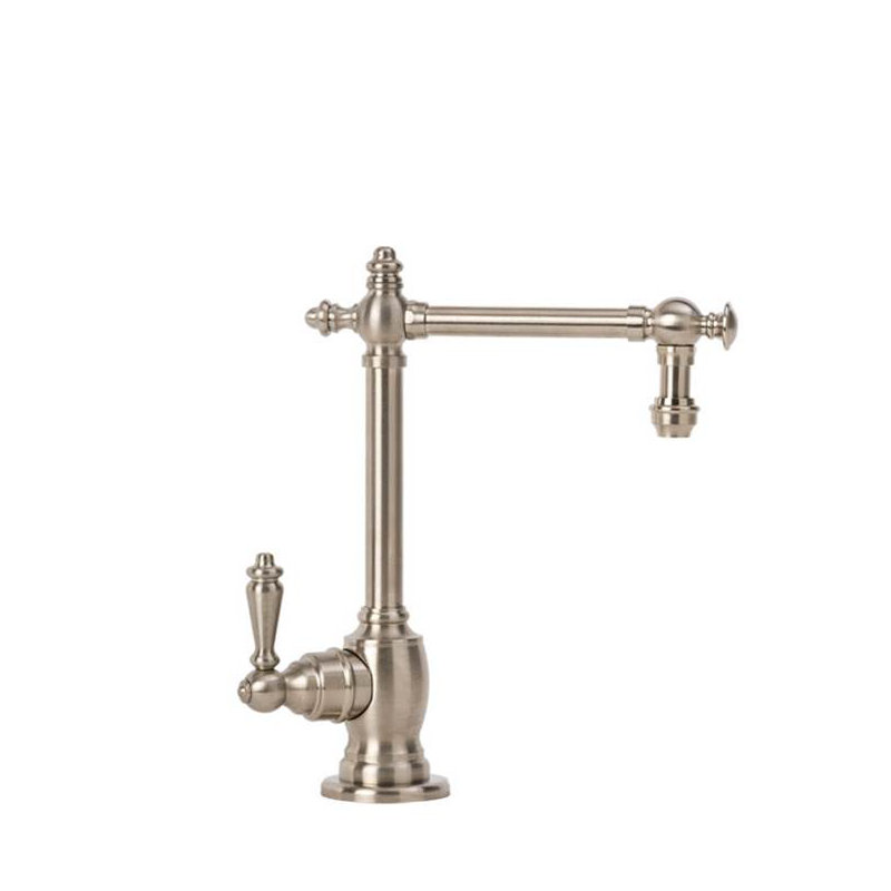 Towson Hot Only Filtration Faucet - Lever Handles, Polished Nickel