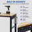 Heavy-Duty Garage Adjustable Workbench, 2000 Lbs Load Capacity, Built-In Power Outlet