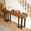 Table de vestibule, console rustique, table de couloir, table de canapé, étagère de présentation-1371015133