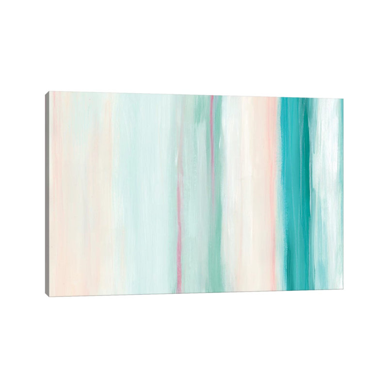 Seafoam Spectrum II by June Erica Vess - Wrapped Canvas Painting, 66.04 cm H x 45.72 cm W x 3.175 cm D