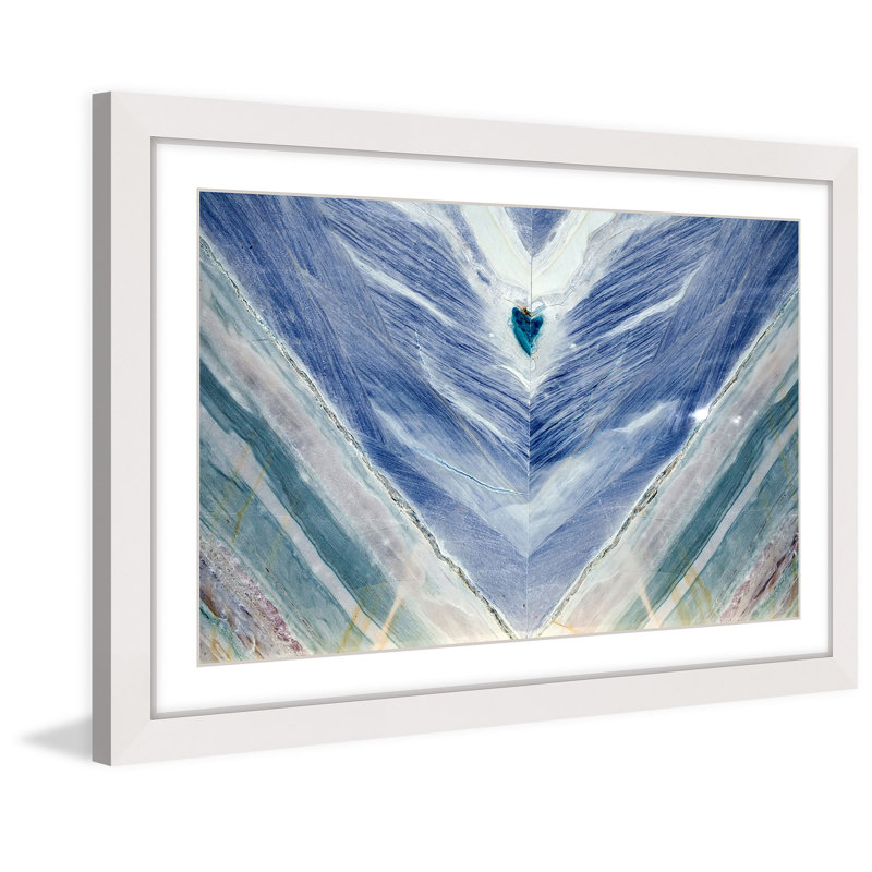 Victime d’un rêve-impression sur image, 24 po x 36 po, Cadre blanc